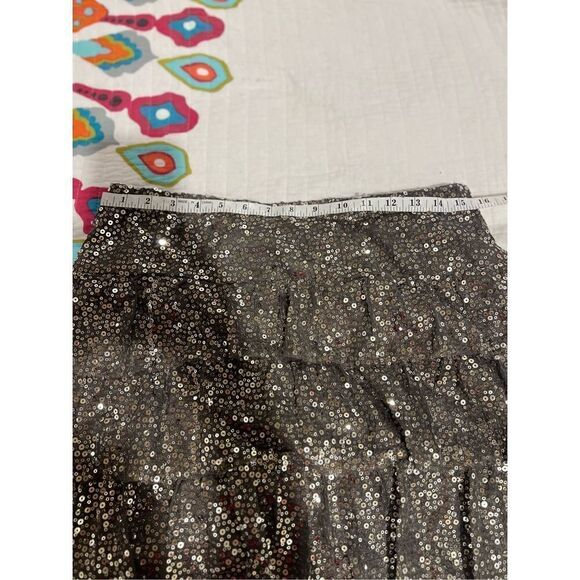Express sequin tiered skirt - Picture 11 of 12